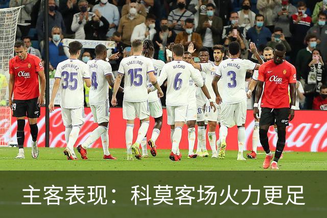 主客表现：科莫客场火力更足