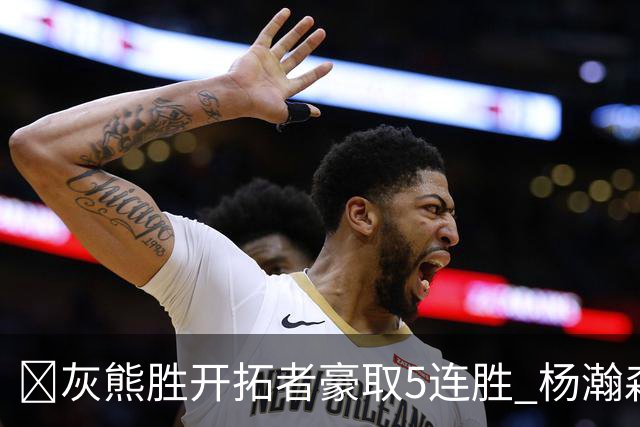 🏀灰熊胜开拓者豪取5连胜 杨瀚森末节登场3分2板1帽 布泽尔三双